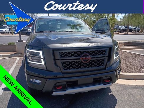 Used 2023 Nissan Titan PRO-4X w/ Pro-4x Utility Package AWD/4WD image 1