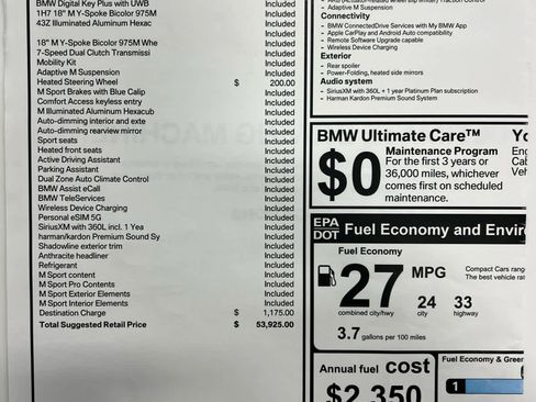 Used 2025 BMW M235i xDrive M235 xDrive w/ Premium Package image 19