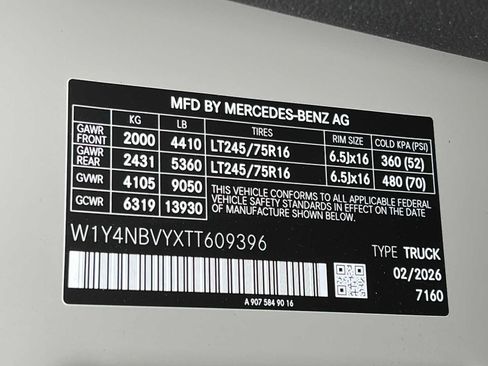 Used 2026 Mercedes-Benz Sprinter 2500 image 45