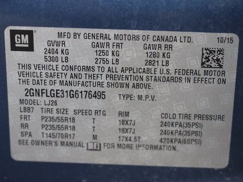 Used 2016 Chevrolet Equinox LTZ w/ Enhanced Convenience Package image 25