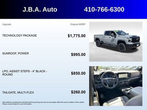 Certified 2024 Chevrolet Silverado 2500 ZR2 w/ Technology Package AWD/4WD image 5