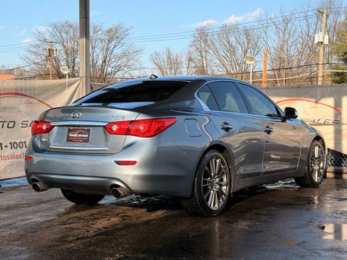 Used 2016 INFINITI Q50 Red Sport 400 image 9