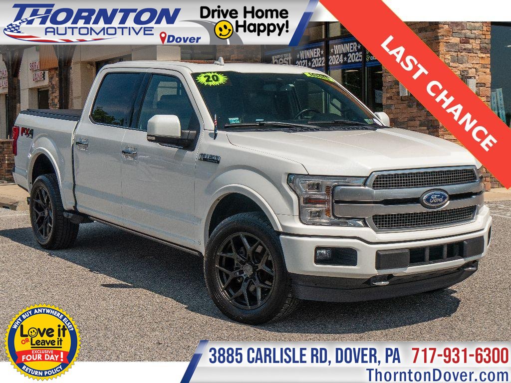 Used 2020 Ford F150 Platinum w/ Equipment Group 701A Luxury AWD/4WD image 1