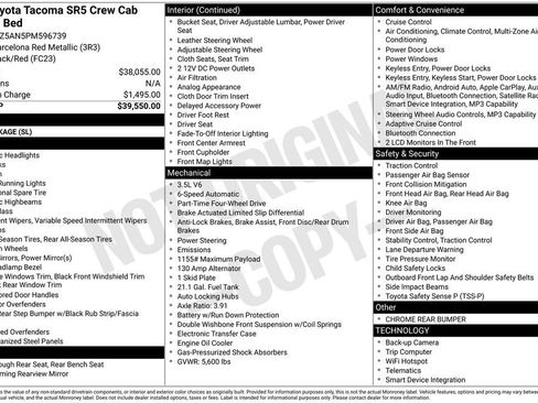Used 2023 Toyota Tacoma SR5 image 6