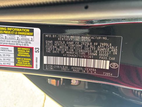 New 2026 Toyota Camry XSE FWD image 47