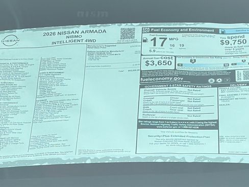 New 2026 Nissan Armada NISMO image 21