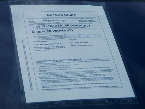 Used 2020 Lincoln Navigator Reserve w/ Equipment Group 208A Reserve image 59