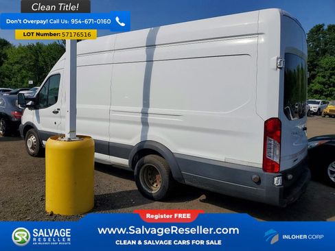 Used 2016 Ford Transit 350 148 High Roof Extended DRW RWD image 3