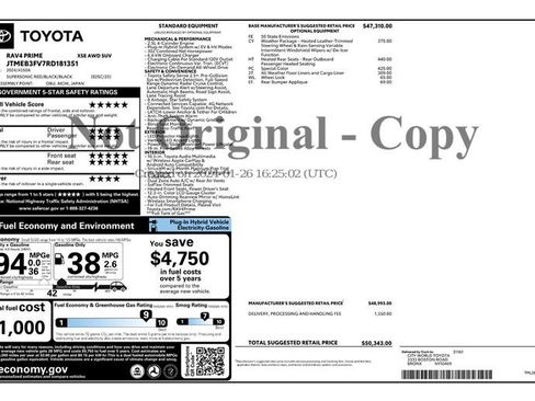 Used 2024 Toyota RAV4 XSE w/ Weather Package AWD/4WD image 3