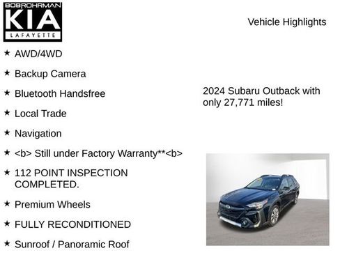 Used 2024 Subaru Outback Limited image 7