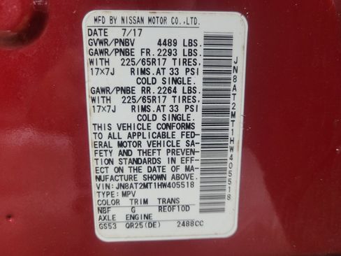 Used 2017 Nissan Rogue S image 33