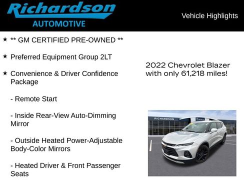 Used 2022 Chevrolet Blazer LT image 12
