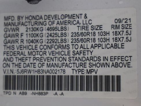 Used 2022 Honda CR-V EX-L image 38