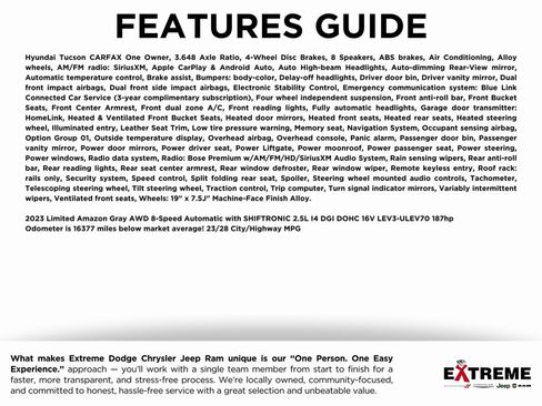 Used 2023 Hyundai Tucson Limited image 2