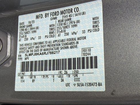 Used 2024 Lincoln Nautilus Reserve w/ Equipment Group 202A AWD/4WD image 25