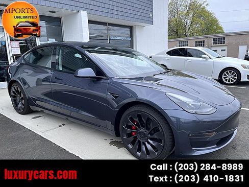 Used 2023 Tesla Model 3 Performance AWD/4WD image 1