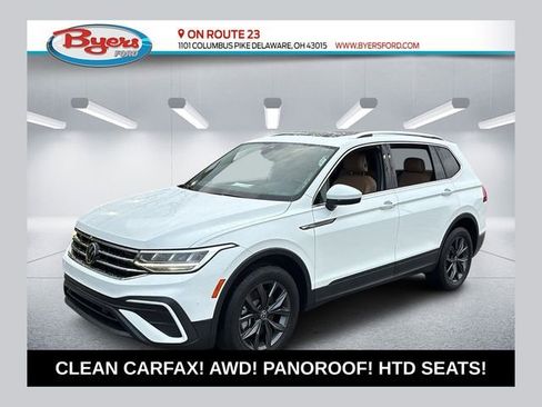 Used 2022 Volkswagen Tiguan SE w/ Panoramic Sunroof Package AWD/4WD image 1