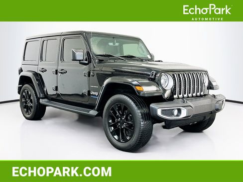 Used 2021 Jeep Wrangler Sahara w/ Cold Weather Group image 1