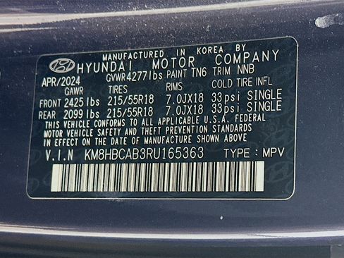 Used 2024 Hyundai Kona SEL AWD/4WD image 12