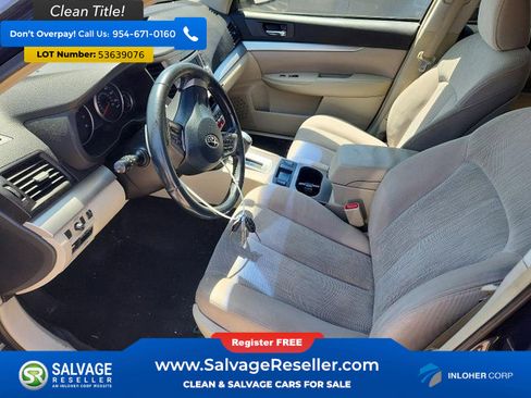 Used 2014 Subaru Outback 2.5i Premium AWD/4WD image 9