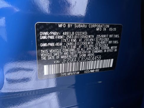 Certified 2025 Subaru Forester Wilderness image 12