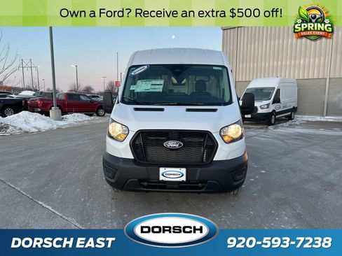 New 2026 Ford Transit 350 148 Medium Roof AWD w/ HVAC Trade Package image 2