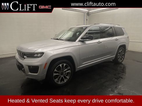 Used 2021 Jeep Grand Cherokee L Overland w/ Advanced Protech Group III AWD/4WD image 1