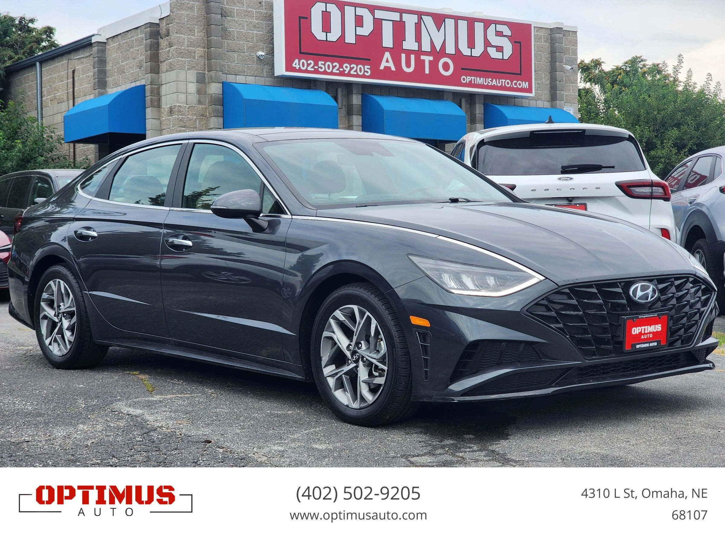 Used 2020 Hyundai Sonata SEL w/ Premium + Sunroof Package FWD image 1
