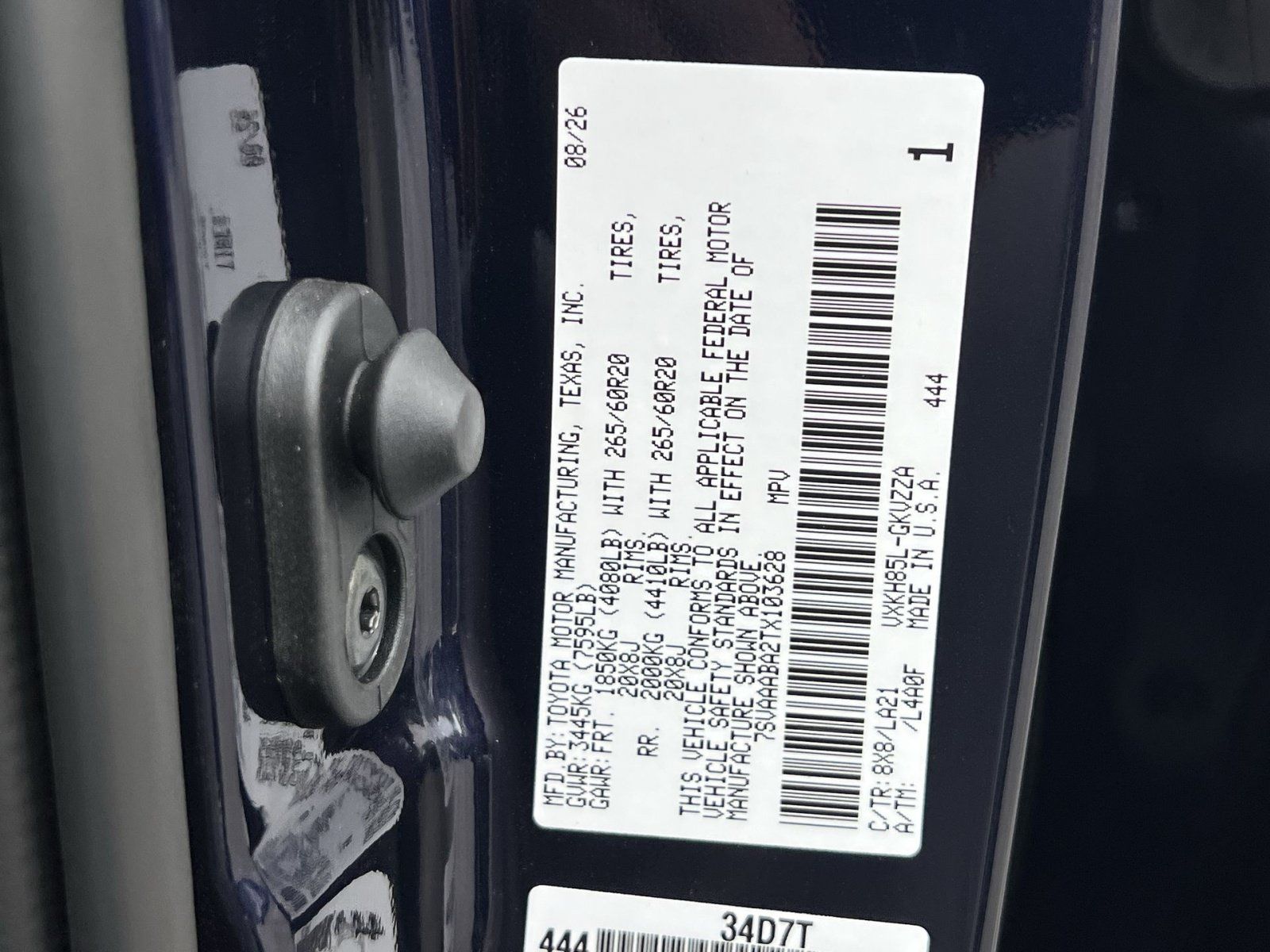 New 2026 Toyota Sequoia Platinum AWD/4WD image 27