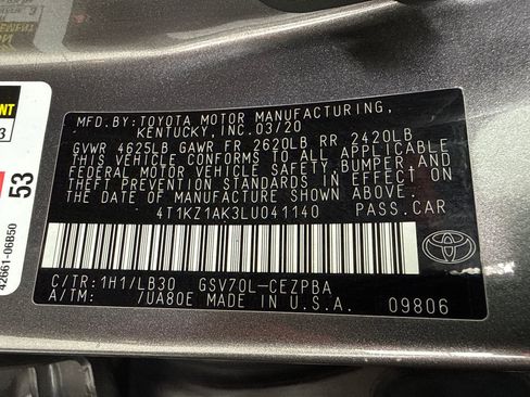 Used 2020 Toyota Camry XSE FWD image 52
