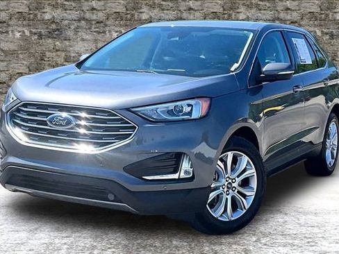 Used 2021 Ford Edge Titanium w/ Cargo Accessory Package AWD/4WD image 3