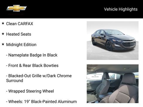 Used 2024 Chevrolet Malibu LT w/ Midnight Edition image 18
