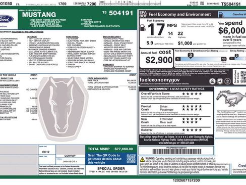 New 2026 Ford Mustang Dark Horse RWD image 4