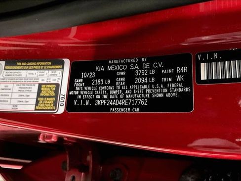 Used 2024 Kia Forte LXS w/ LXS Technology Package FWD image 36