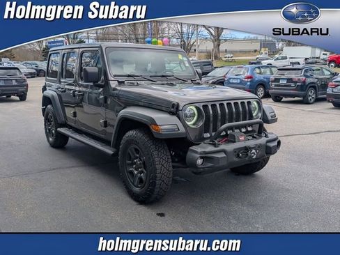 Used 2021 Jeep Wrangler Unlimited Sport AWD/4WD image 1