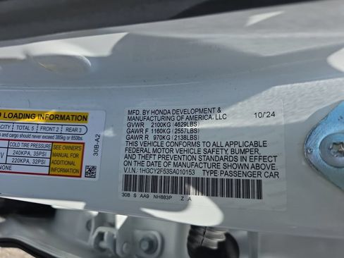 Certified 2025 Honda Accord Sport image 26