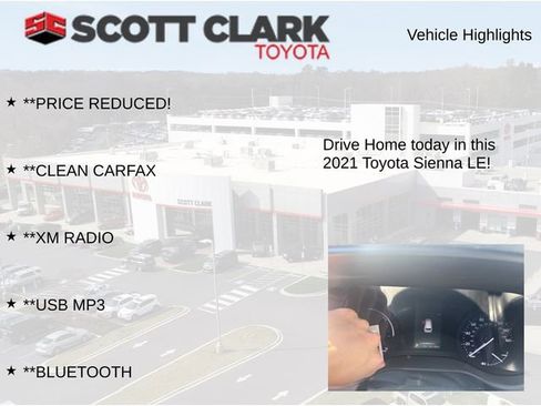 Used 2021 Toyota Sienna LE image 10