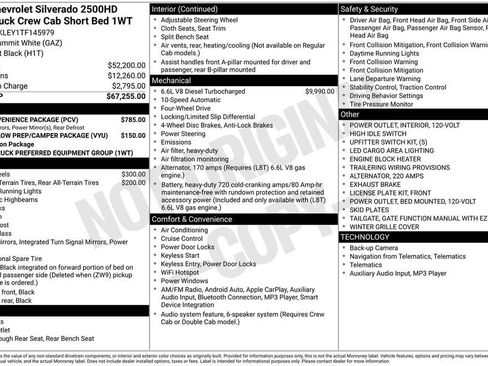 New 2026 Chevrolet Silverado 2500 W/T w/ WT Convenience Package AWD/4WD image 5