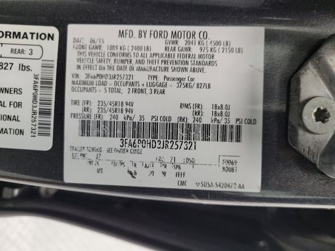 Used 2018 Ford Fusion SE w/ Equipment Group 201A image 33