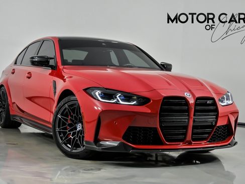 Used 2023 BMW M3 Competition w/ Executive Package AWD/4WD image 1