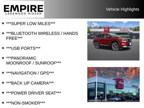 Used 2023 Nissan Rogue Platinum w/ Platinum Premium Package AWD/4WD image 2