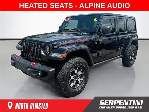Used 2021 Jeep Wrangler Unlimited Rubicon AWD/4WD image 1
