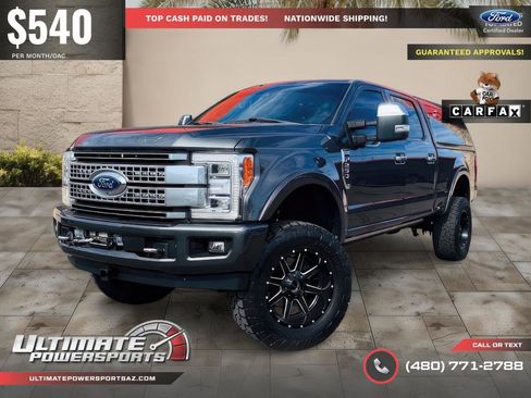Used 2019 Ford F250 Platinum w/ Platinum Ultimate Package AWD/4WD image 2