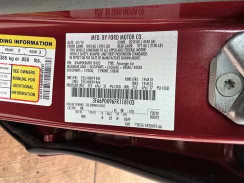 Used 2015 Ford Fusion Titanium image 25