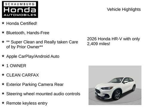 Used 2026 Honda HR-V LX image 14