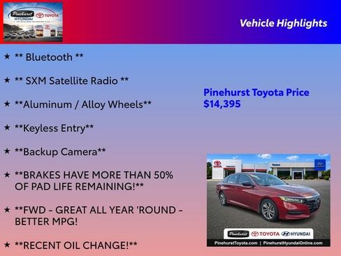 Used 2018 Honda Accord LX image 16