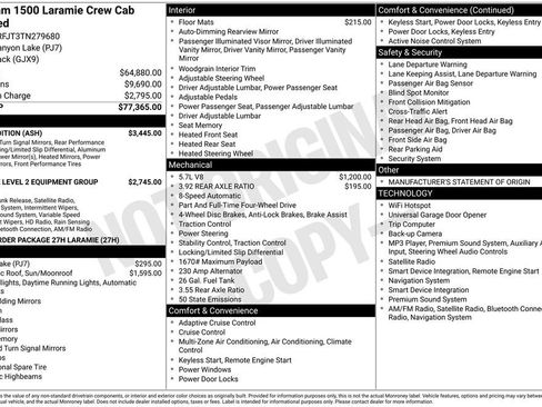 Used 2026 RAM 1500 Laramie w/ Night Edition AWD/4WD image 10