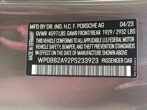 Certified 2023 Porsche 911 Targa 4 GTS AWD/4WD image 40