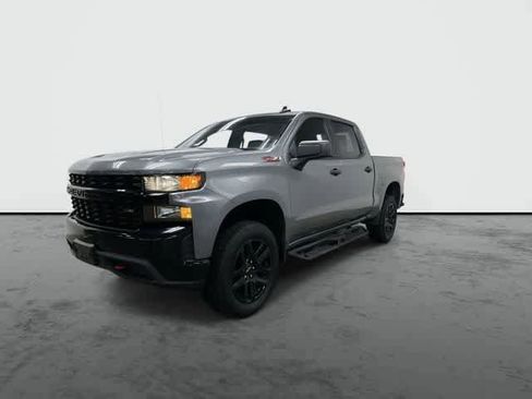 Used 2021 Chevrolet Silverado 1500 Custom Trail Boss w/ LPO, Dark Essentials Package AWD/4WD image 8
