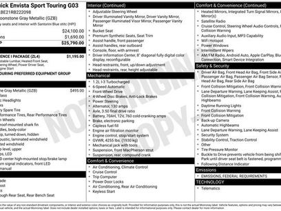 Certified 2024 Buick Envista Sport Touring w/ Convenience I Package